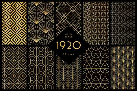 Art Deco Decorative Patterns